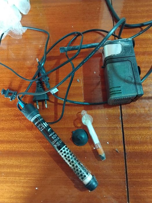 Aquário de água quente com bomba e filtro