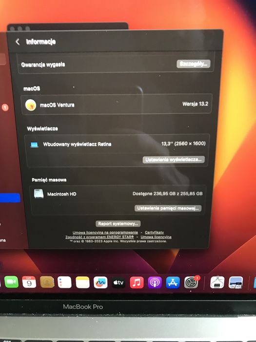 Apple MacBook Pro 2017r i5
