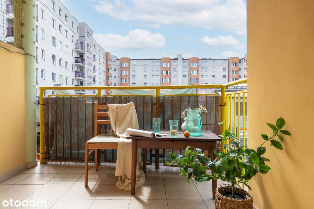 3 pokoje z balkonem i dużą piwnicą, blok z cegły - Centrum