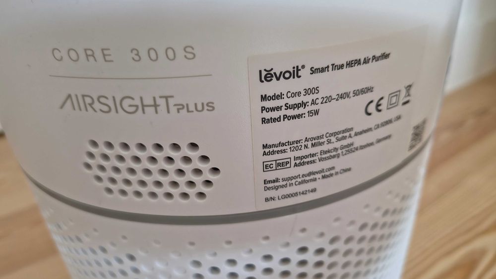 Purificador de Ar Levoit Core 300S