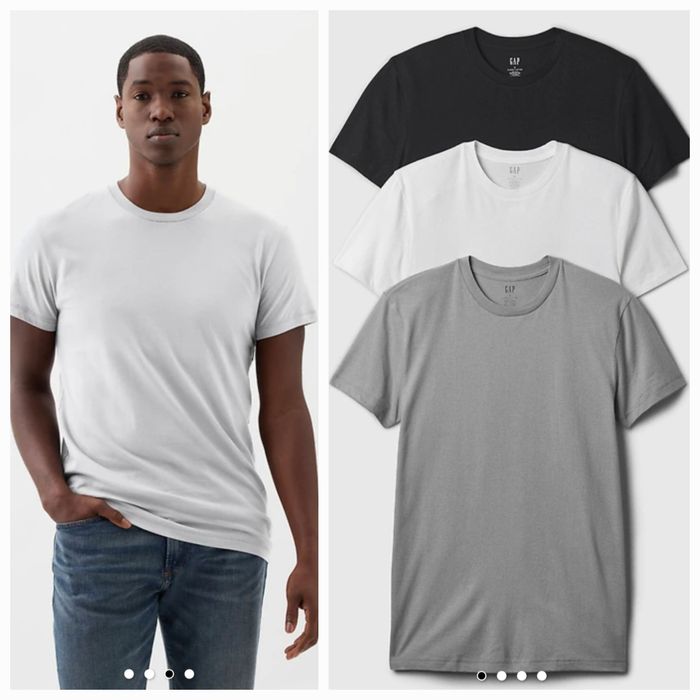 Футболки, 3 шт., комплект GAP, розмір XL