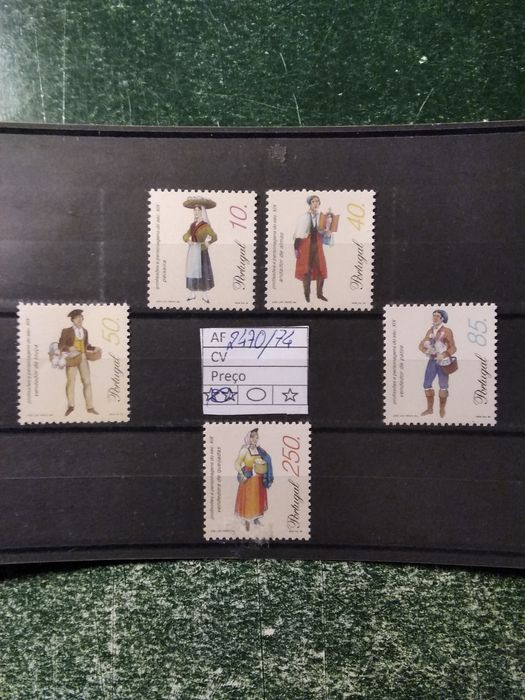1998 Profissões e Personagens Do Séc XIX 4° Grupo MNH **