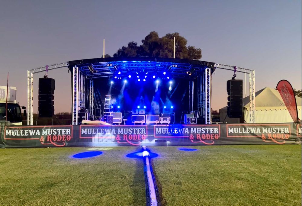 Wynajem Sceny Mobilnej 8x6 m