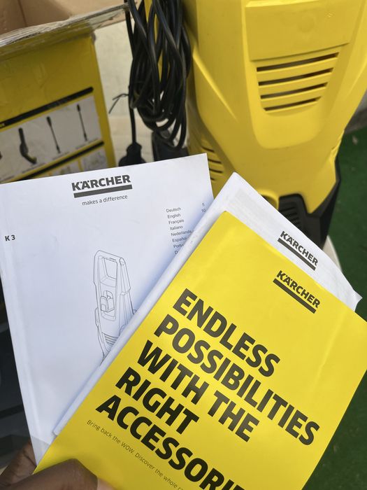 Lavadora de Alta Pressão Kärcher K3 Original – Apenas 1 Utilização | Estado Impecável