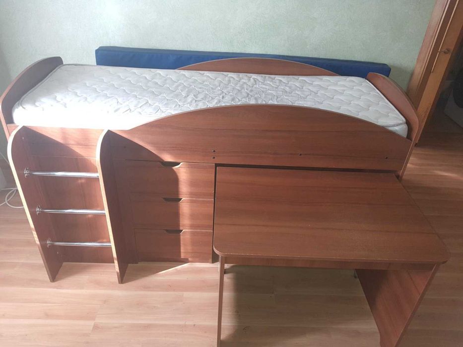 Ліжко-гірка Компаніт Універсал 70x190 см вільха, дитяче ліжко