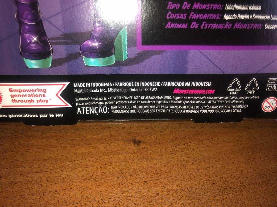 кукла лялька Monster High Clawdeen Wolf