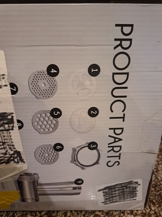 Trituradora de carne. Para carne picada, salsichas...