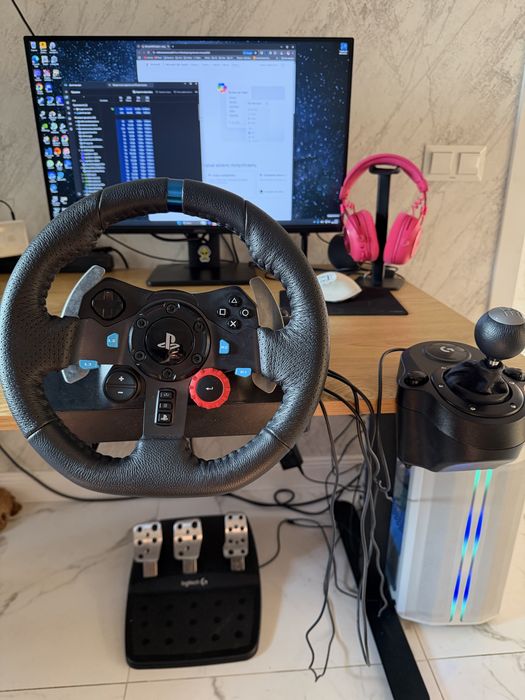 Руль logitech g29 + shifter