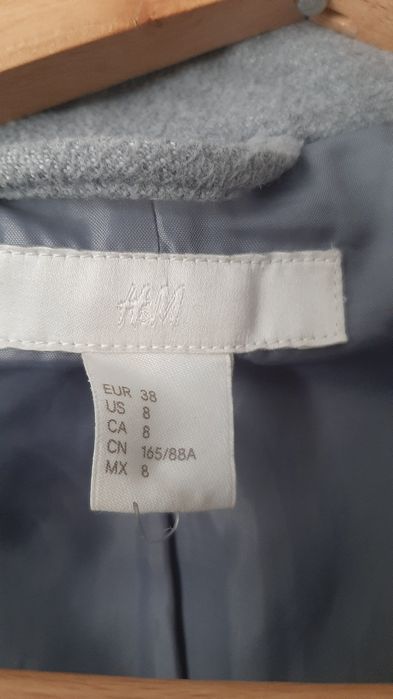 Płaszcz szary  H&M