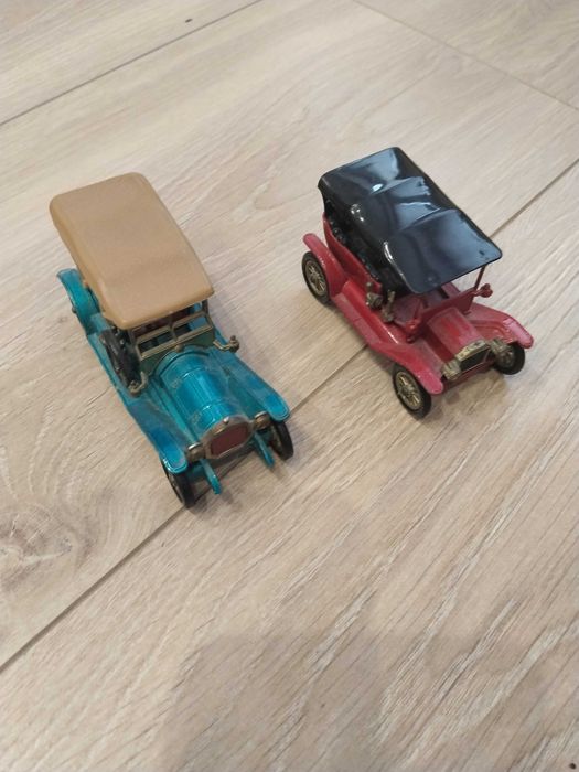 Autka Matchbox Ford Model T 1911 i 1909 Thomas Flyabout Y-12  Metalowe