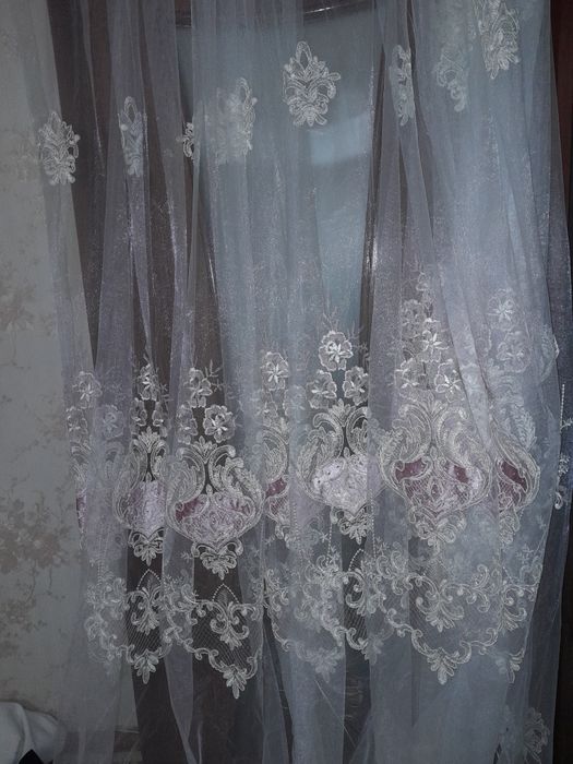 Готовий тюль новий