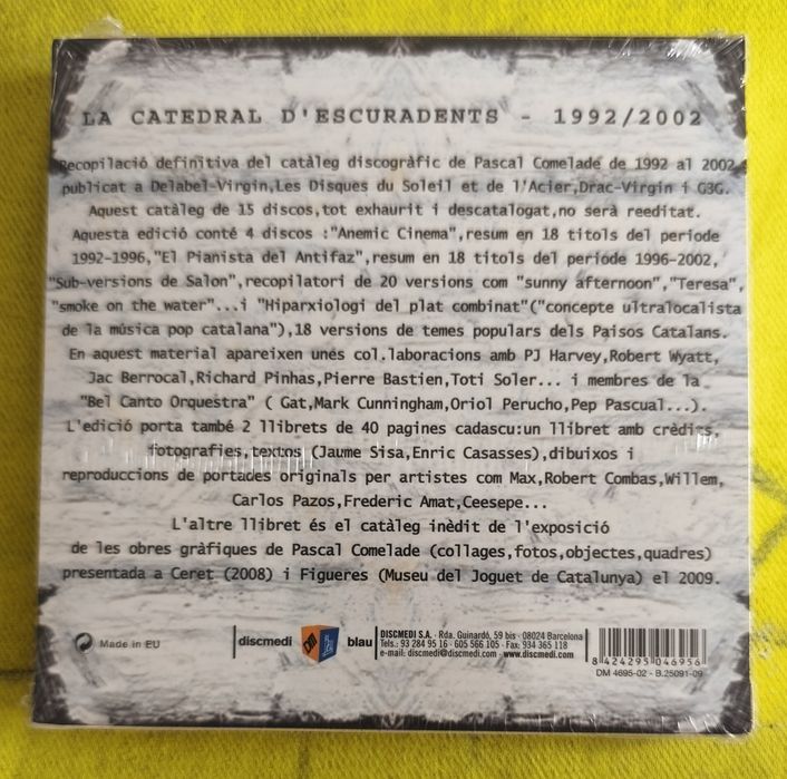 Pascal Comelade - La Catedral D'Escuradents 4CD Boxset