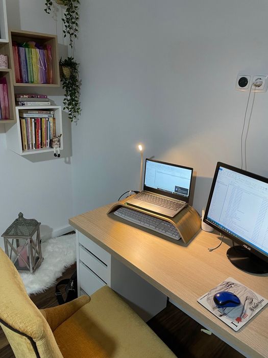 2x Blocos de gavates micke + tampo escritório lagkapten