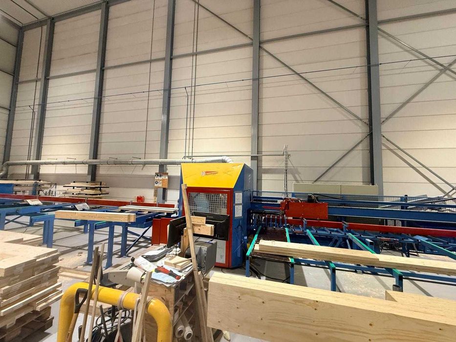 Hundegger Speed-Cut SC1 – Máquina CNC para corte de madeira