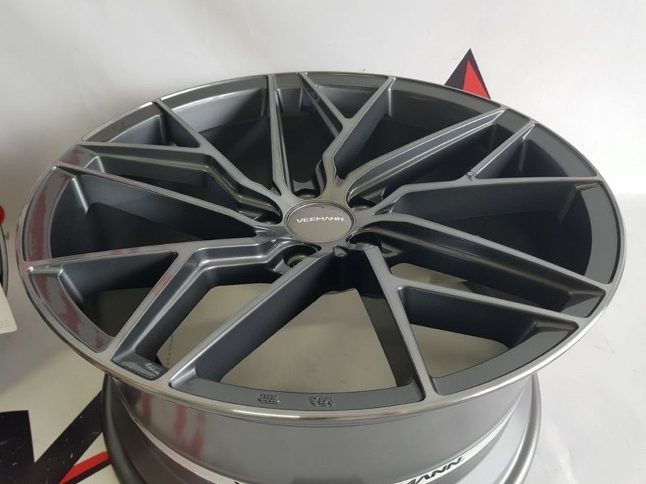 Jantes Veemann V-FS44 Graphite Smoke Machined 19