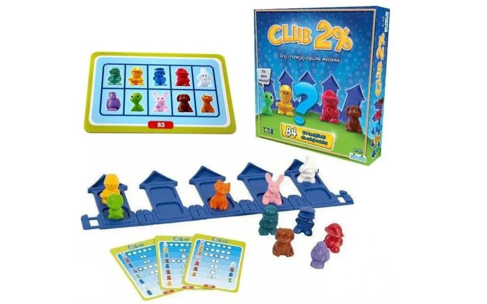 Це логічно Клуб Club 2% Загадки Ейнштейна гра головоломка