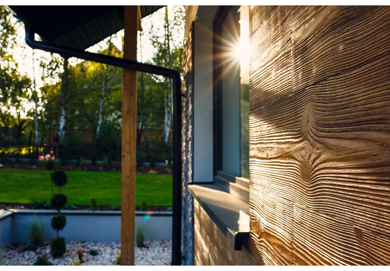 Deska Elewacyjna Elastyczna Imitacja Drewna Lamele Pełny System