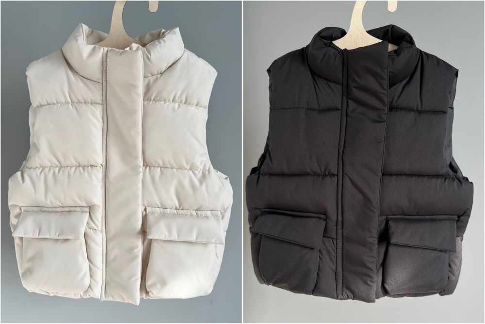 Дитяча тепла жилетка, безрукавка 92, 98, 104, 110