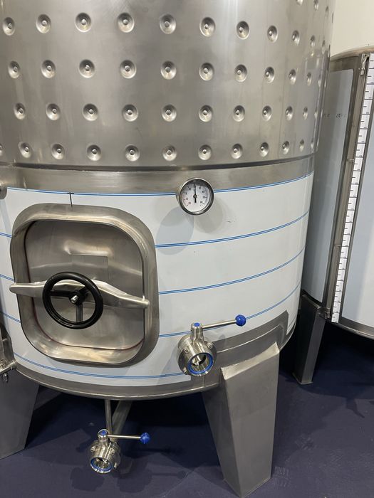 Cuba fermentaçao de vinhos brancos 1000 litros em inox