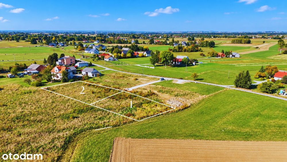 Ostatnie 2 Działki Budowlane | Wola Batorska | Gm. Niepołomice