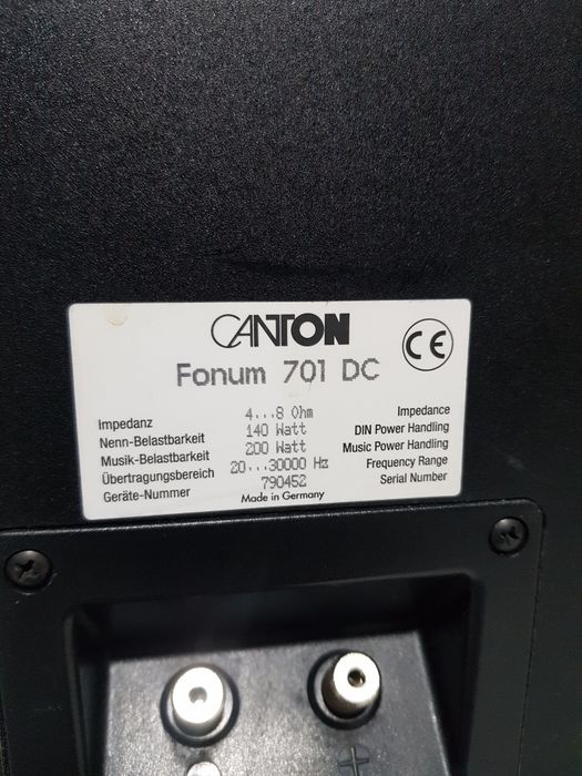 200Вт! Підлогова акустика/напольная Canton Fonum 701 б/у з Німеччини