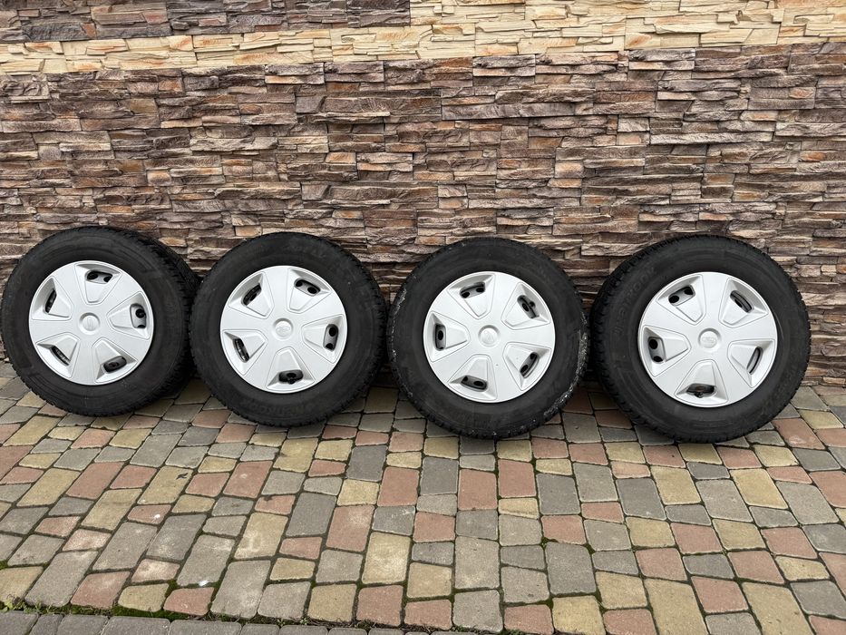 Диски R 15 з ковпаками ford transit custom