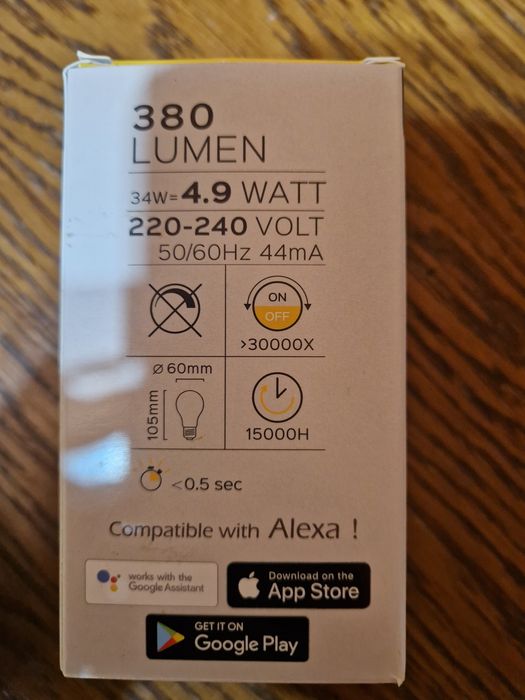 Nowe 2 żarówki na wifi