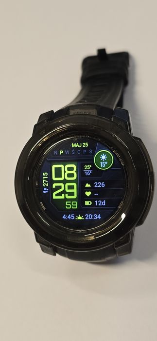 Zegarek sportowy Smartwatch Garmin Instinct 3 45mm Amoled Nowy! Gwarancja!
