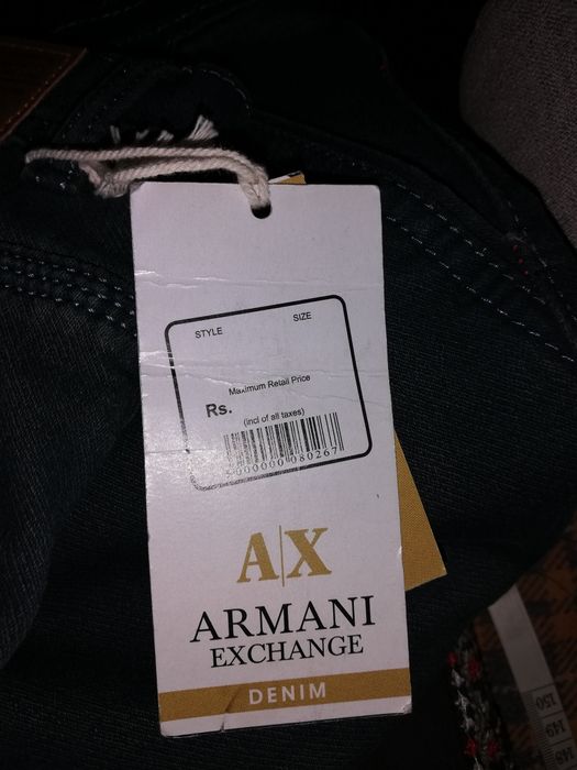 Spodnie Armani Exchange r S jeans