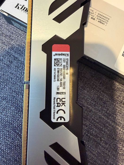 Kingston Fury Renegade, DDR5, 96 GB, 2x 48GB 6000MHz, CL32