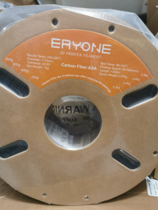 Filament Eryone ABS HS biały 1 kg do drukarki 3D