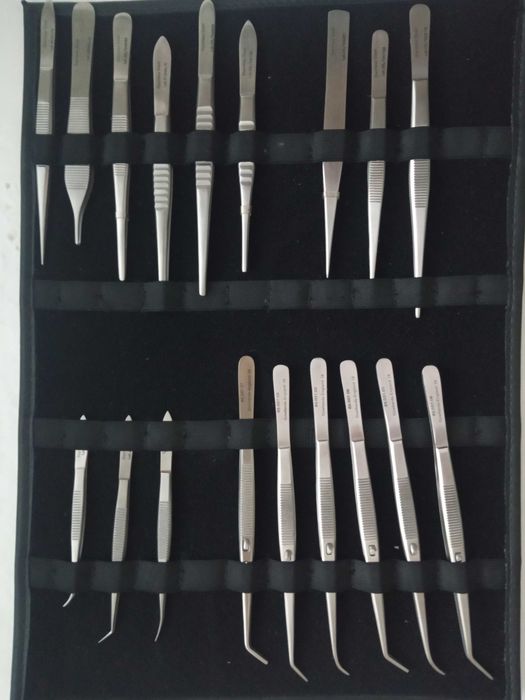 Пінцети стоматологічні ,ложки,Gowllands Limited England