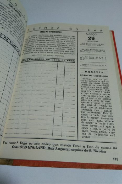 Agenda do Lar Para 1966
