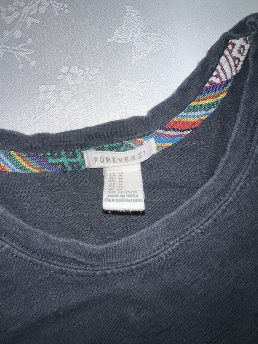 Czarna Koszulka Forever21