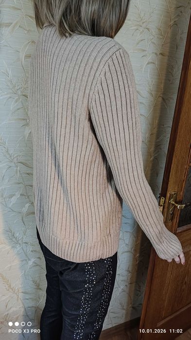 Джемпер женский меринос с кашемиром. Новый.