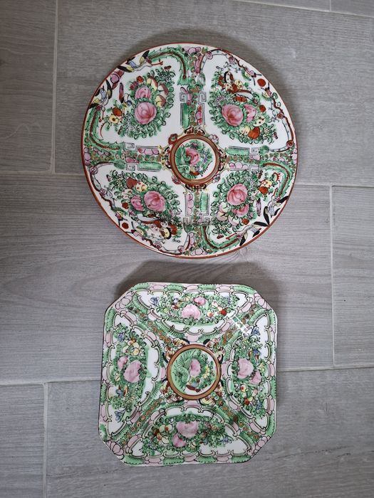 Conjunto de 5 pratos