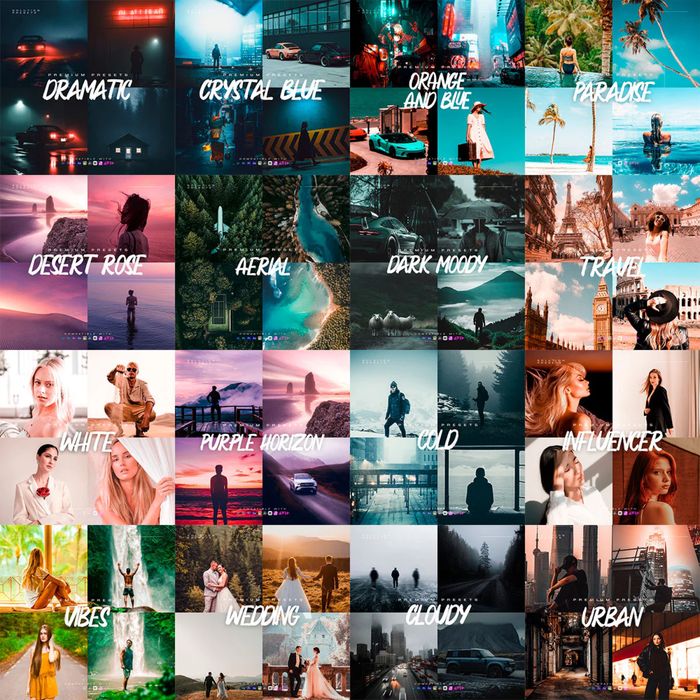 Paczka Premium Supreme Preset Adobe Lightroom