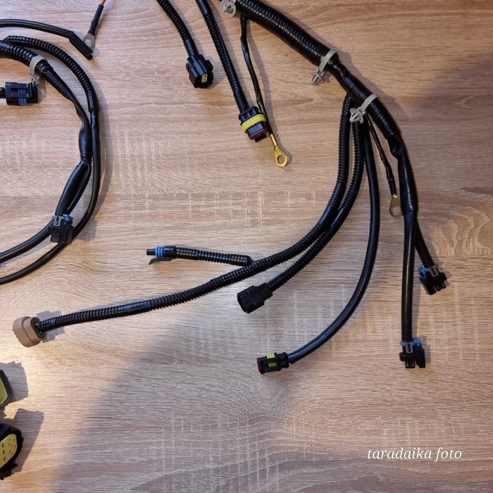 Жгут проводов моторная коса Lanos 1.5 тонкая форсунка