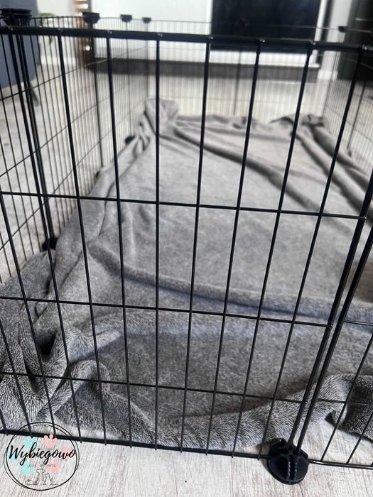 Wybieg kojec klatka dla gryzoni królika świnki 12 kratek duża NOWA