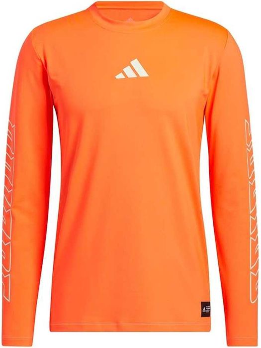 Bluza Adidas Fb Hype Long Sleeve T-shirt - H08772 pomarańczowa r. L