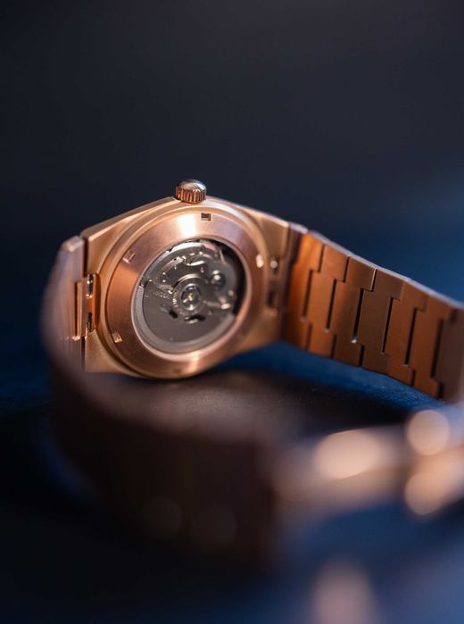 PRX Rose Gold Custom Seiko Mod