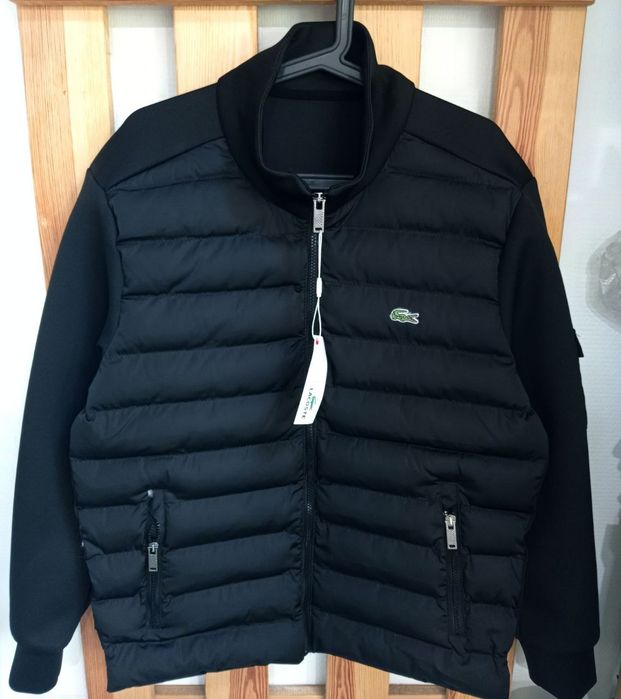 Lacoste. Kurtka przejściowa pikowana i Softshell XXL Wyprzedaż