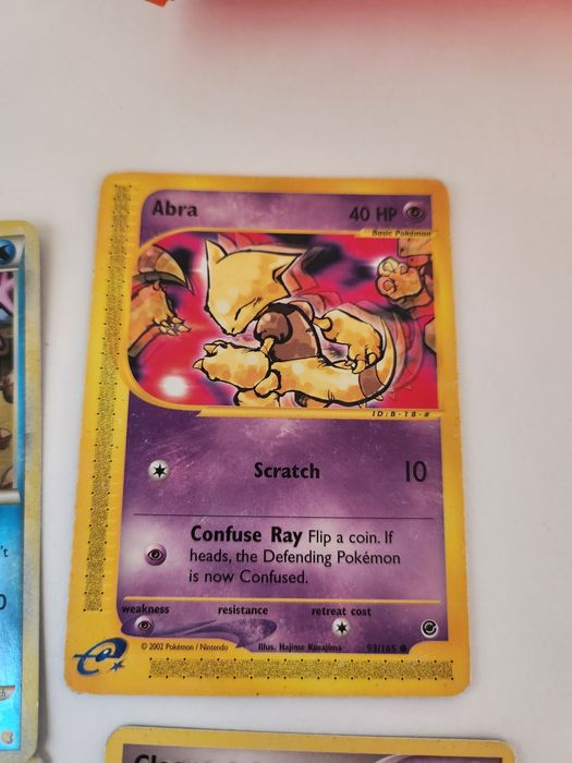 Lote de cartas pokemon