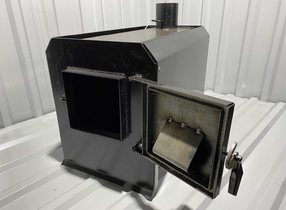 125 м3! ДОЖИГ! ОБДУВ! Экономная Печь Буржуйка Булерьян MIX 125