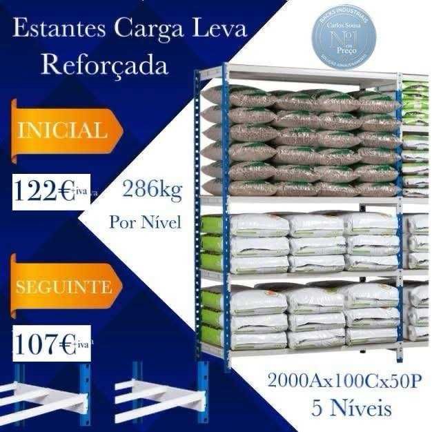 Estantes de Carga Ligeira Reforçada.