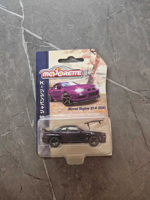 Majorette Japan Series Nissan Skyline GT-R R34 Chase
