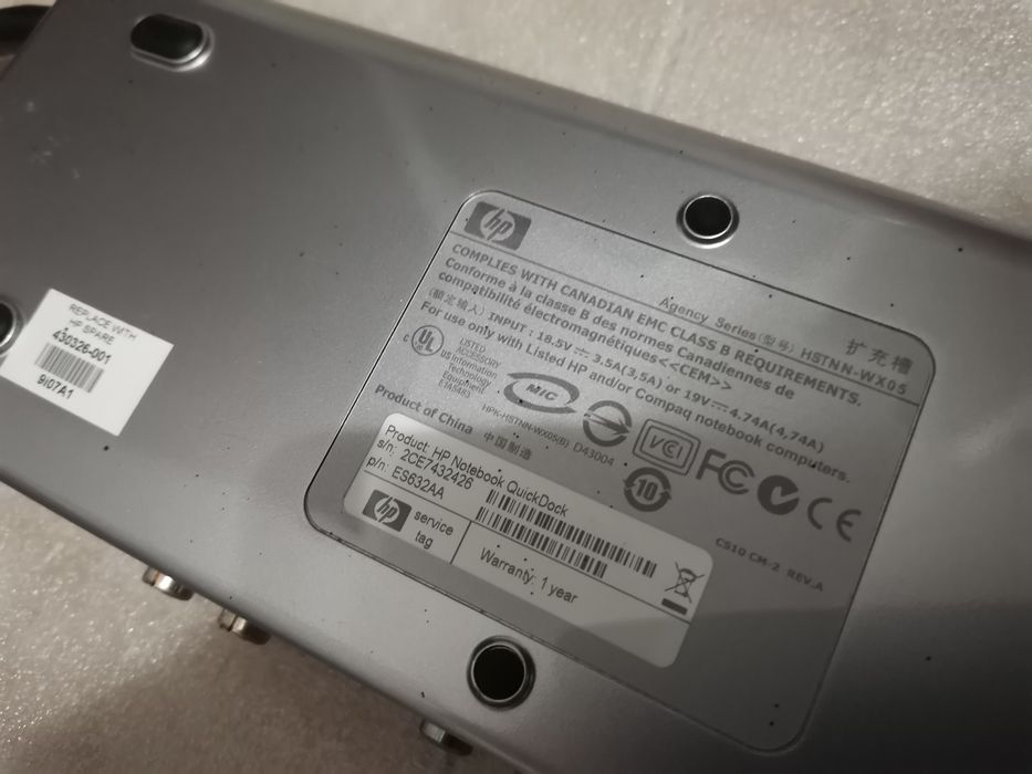 HP Notebook Quickdock