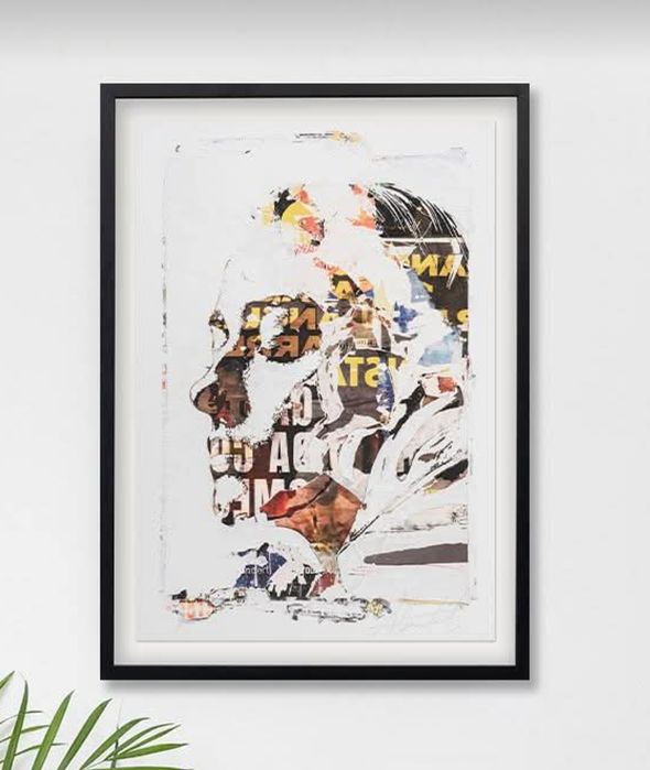 Vhils Remnant print quase a preço de custo, edição de apenas 200