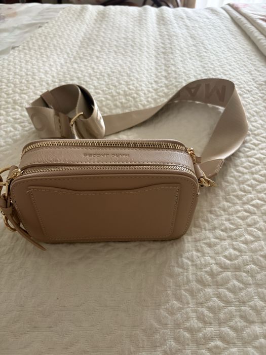 Mala a tiracolo beje