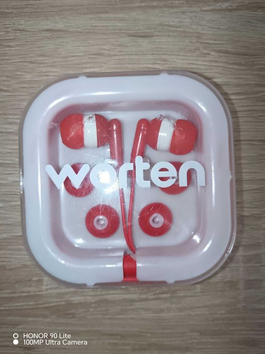 Fones Worten nunca usados